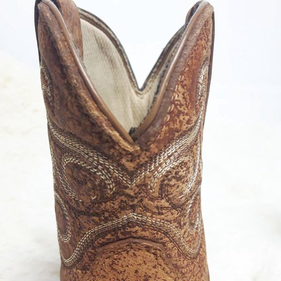 Durango 6.5 Cork Booties Cowboy Cowgirl boots - Picture 4 of 7